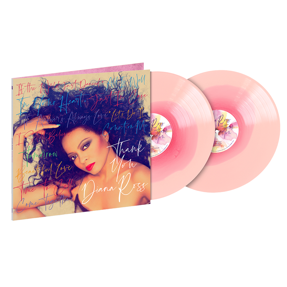 Diana Ross: Thank You Exclusive Marbled LP